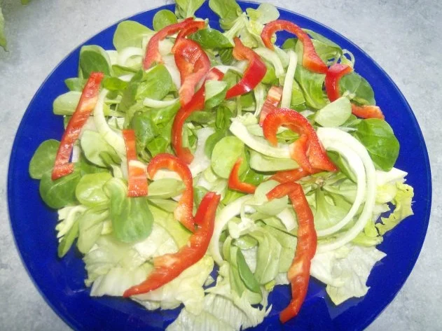 Salat mit warmen Schwammerl und Putenbrust - Rezept - Bild Nr. 6