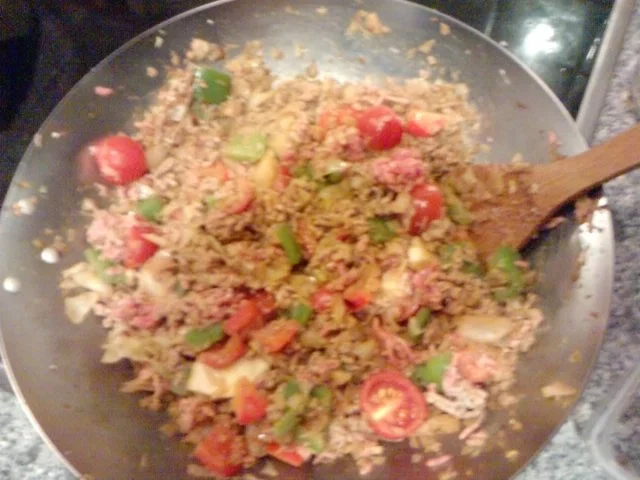 Ond no oi Krautpfännla mexikanisch aghaucht ond sahnig - Rezept - Bild Nr. 5