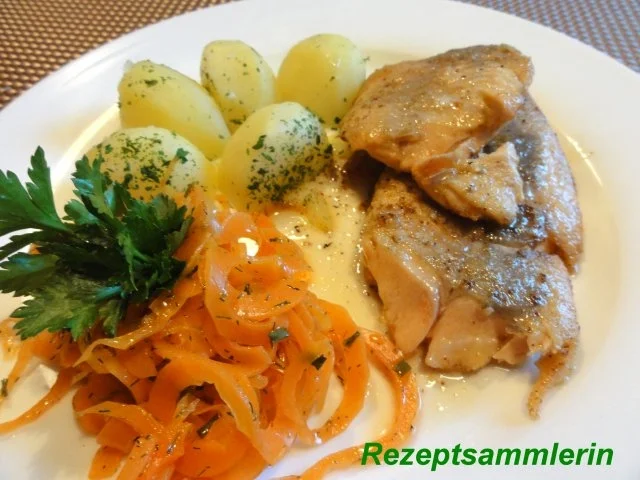 Fisch:    LACHSFORELLENFILET natur - Rezept