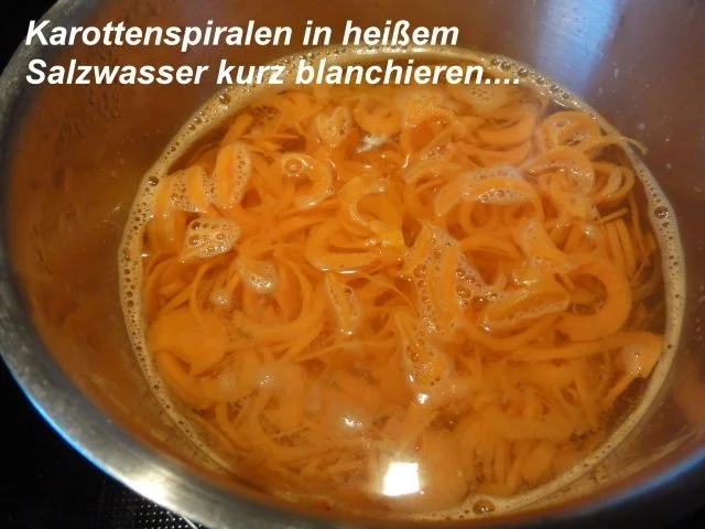 Salatbar:  KAROTTEN ~ SPIRALEN - Rezept - Bild Nr. 3