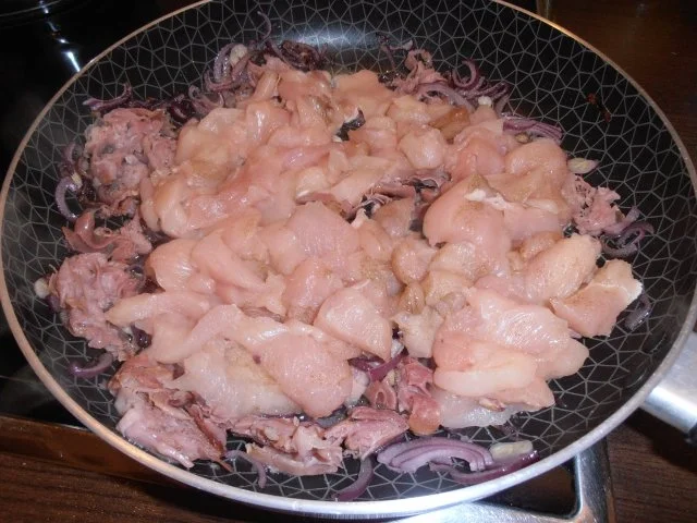 Rezept: Hähnchenpfanne Prosciutto Funghi Bild Nr. 4 Hähnchenpfanne Prosciutto Funghi - Rezept - Bild Nr. 4