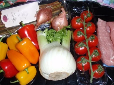 Puten-Paprika-Fenchel-Pfanne mit Spaghetti - Rezept - Bild Nr. 2