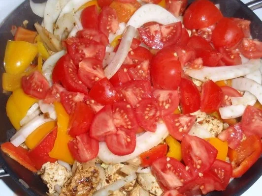 Puten-Paprika-Fenchel-Pfanne mit Spaghetti - Rezept - Bild Nr. 6