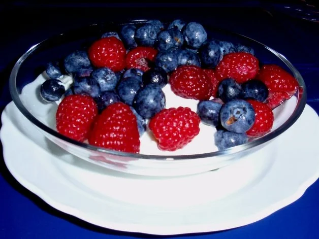 Himbeer-Heidelbeer-Quark - Rezept - Bild Nr. 3