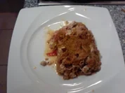 Zander zerstückelt und warm gebettet - Rezept