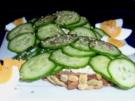 Eier-Aufstrich auf Vollkornbrot - Rezept