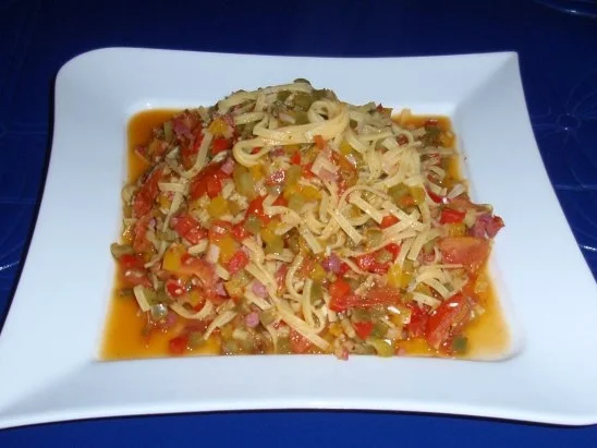Linguini-Gemüse-Schinken-Pfanne - Rezept - Bild Nr. 12