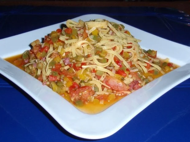 Linguini-Gemüse-Schinken-Pfanne - Rezept - Bild Nr. 14