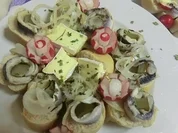 Rollmops-Häppchen - nicht nur gegen Kater - Rezept