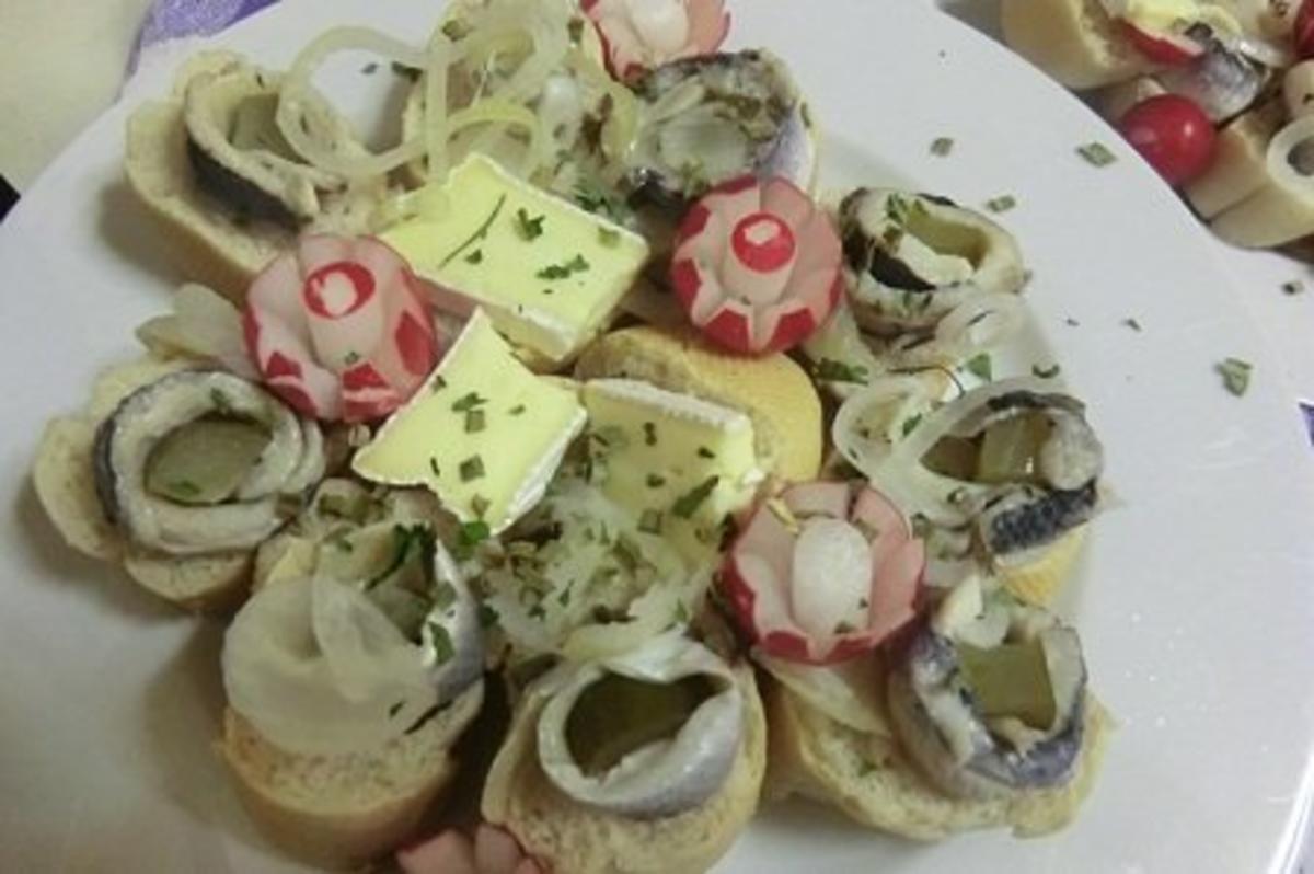 Bilder für Rollmops-Häppchen - nicht nur gegen Kater - Rezept