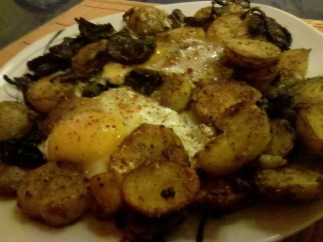 Vegetarisch: Pilz-Kartoffelpfanne - Rezept - Bild Nr. 8