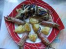 LAMM-MEDAILLONS mit GEBRATENEN ZWIEBEL - Rezept