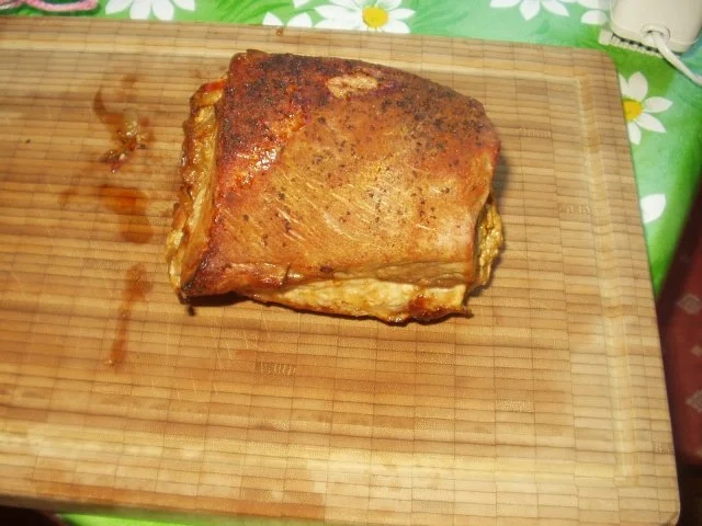 Rezept: Zwiebelrollbraten Bild Nr. 7 Zwiebelrollbraten - Rezept - Bild Nr. 7