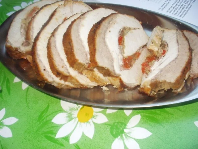 Rezept: Zwiebelrollbraten Bild Nr. 8 Zwiebelrollbraten - Rezept - Bild Nr. 8