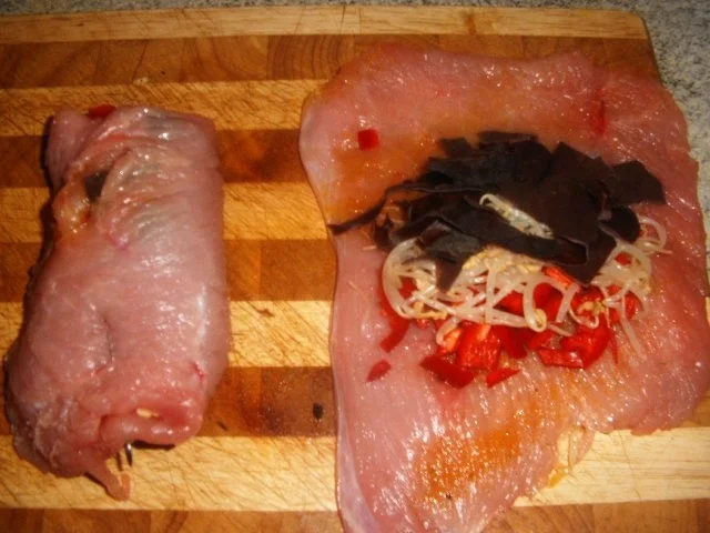 Asiatische Roulade - Rezept - Bild Nr. 4