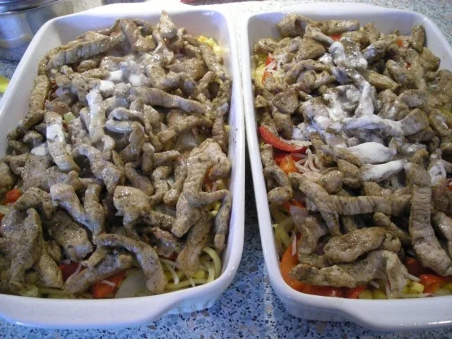 Spätzle Gyros Gratin  ....oder Auflauf ? - Rezept - Bild Nr. 5