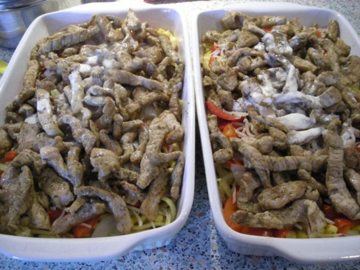 Spätzle Gyros Gratin oder Auflauf - einfach - von kochqueen16