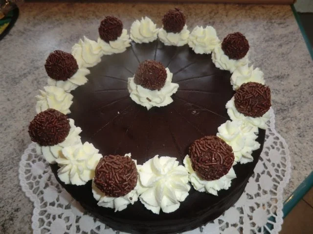 ♥ Schoko - Rum  - Torte ♥ - Rezept