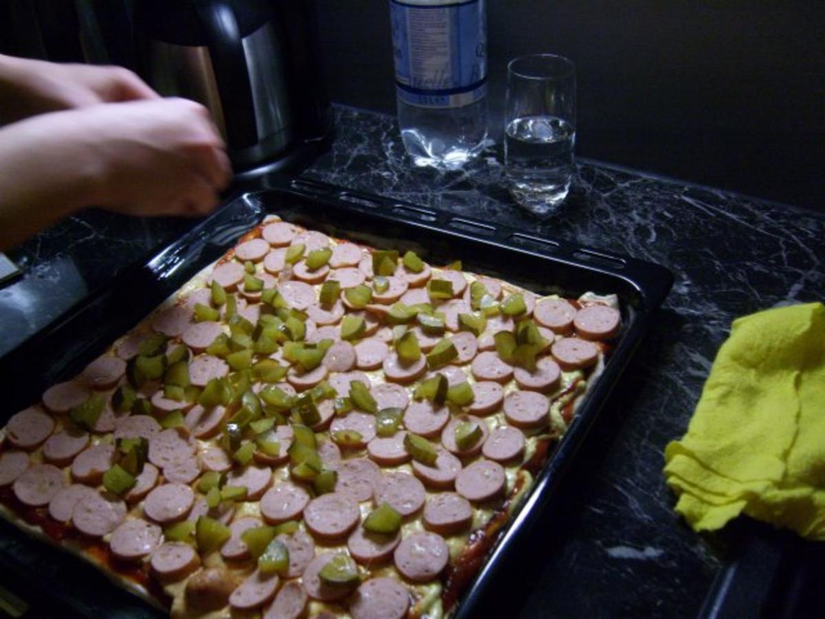 Hot Dog Pizza - Rezept - Bild Nr. 4