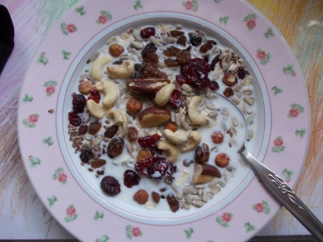 Rezept: MEIN POWERMÜSLI NACH DEM SPORT..... MEIN POWERMÜSLI NACH DEM SPORT..... - Rezept