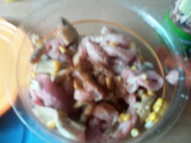 Mariniertes Schweinerahmgeschnetzeltes mit Reisrand - Rezept - Bild Nr. 4