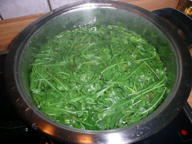 Cannelloni  mit Käse,Rucola Füllung - Rezept - Bild Nr. 2