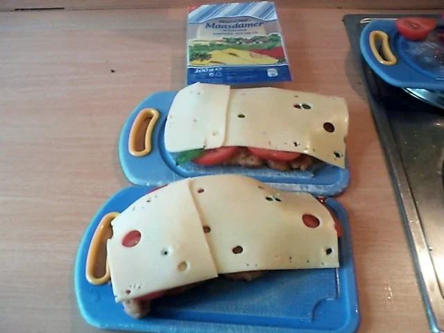 Rezept: mein Kotelett unter der Käsehaube Bild Nr. 6 mein Kotelett unter der Käsehaube - Rezept - Bild Nr. 6