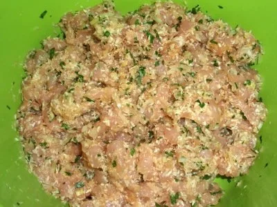 Rezept: Fleisch: Hühner - Kokos - Burgern Bild Nr. 4 Fleisch: Hühner - Kokos - Burgern - Rezept - Bild Nr. 4