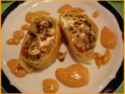 Mett-Pilz-Strudel - Rezept