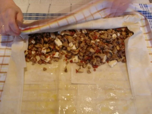 Mett-Pilz-Strudel - Rezept - Bild Nr. 13