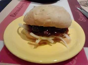 Semmel-Burger Diavolo - Rezept