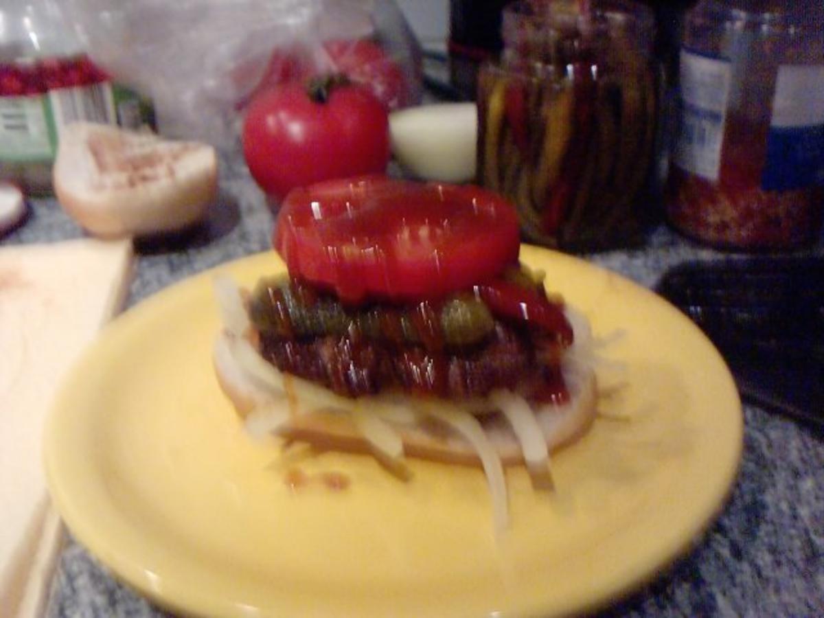 Semmel-Burger Diavolo - Rezept - Bild Nr. 7
