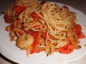 Pasta: Spaghettipfanne "Spicy Mediterrana" - Rezept