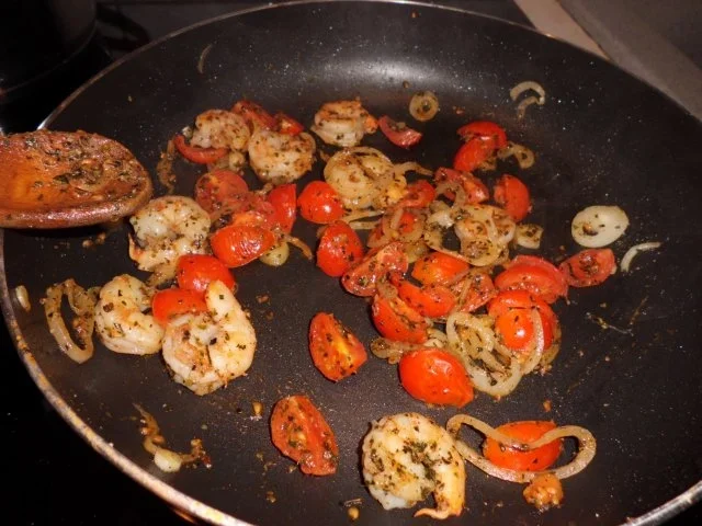 Rezept: Pasta: Spaghettipfanne "Spicy Mediterrana" Bild Nr. 3 Pasta: Spaghettipfanne "Spicy Mediterrana" - Rezept - Bild Nr. 3