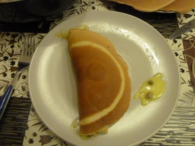 gefüllte Pfannkuchen - Rezept