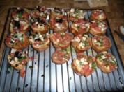 Bruschetta ---Pro Person 2-3 Scheiben - Rezept