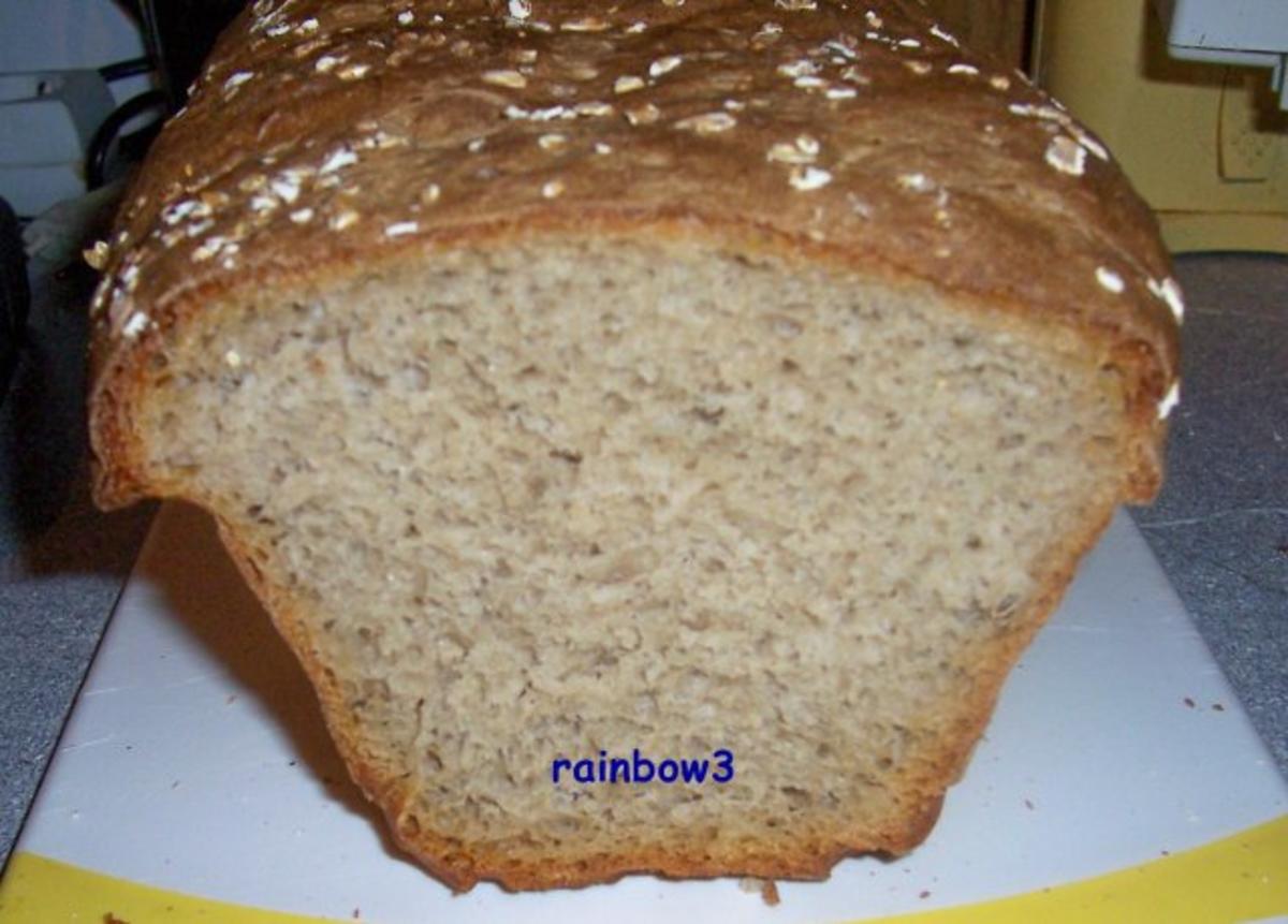 Bilder für Backen: Würziges Kasten-Mischbrot (Sauerteig) - Rezept