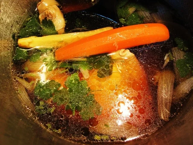 Oma´s klare Hühnersuppe ... - Rezept - Bild Nr. 4