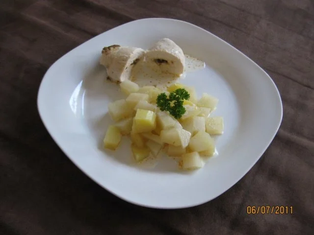 Rezept: Petersilien - Pesto - Hähnchen Petersilien - Pesto - Hähnchen - Rezept