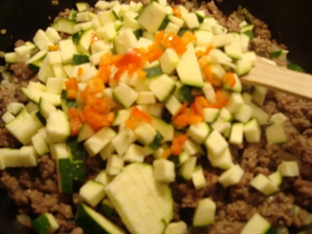 Zucchini - Hackfleisch - Sauce - Rezept - Bild Nr. 3