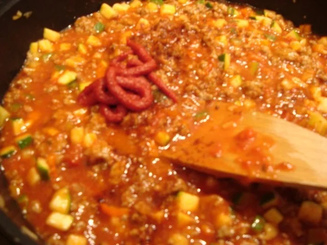 Zucchini - Hackfleisch - Sauce - Rezept - Bild Nr. 4