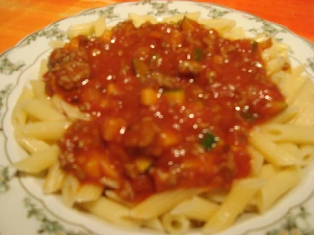 Zucchini - Hackfleisch - Sauce - Rezept - Bild Nr. 6