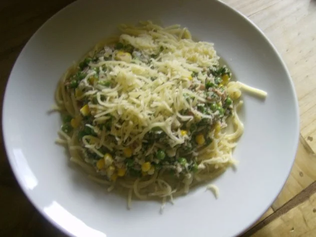 Rezept: Spaghettiallerlei aus da Knofiküche Spaghettiallerlei aus da Knofiküche - Rezept