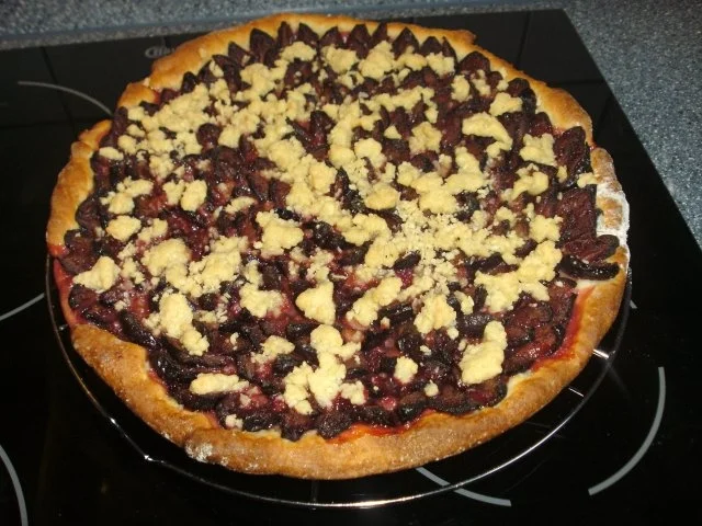 Rezept: Zwetschgenkuchen mit Mandelstreuseln Zwetschgenkuchen mit Mandelstreuseln - Rezept