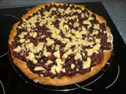 Zwetschgenkuchen mit Mandelstreuseln - Rezept