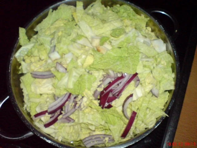 WIRSINGKOHLPFANNE mit Putenfiletstreifen - Rezept - Bild Nr. 4