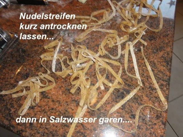 Rezept: Nudeln: STEINPILZ - TAGLIATELLE Bild Nr. 6 Nudeln: STEINPILZ - TAGLIATELLE - Rezept - Bild Nr. 6