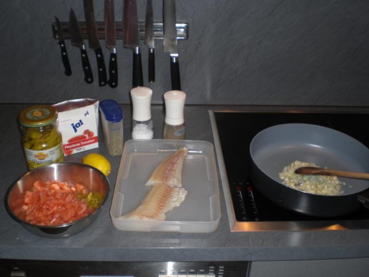 Fischfilet in Tomatensoße - Rezept - Bild Nr. 2