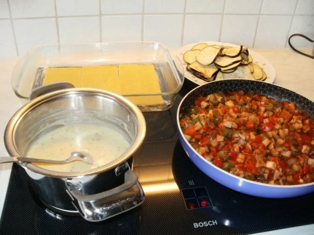 Rezept: Gemüse-Lasagne Bild Nr. 2 Gemüse-Lasagne - Rezept - Bild Nr. 2