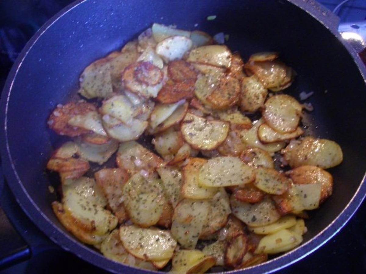 Bratkartoffeln mit eingelegter Schüsselsülze - Rezept - Bild Nr. 13
